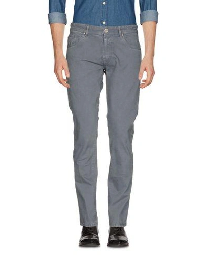 Shop Pt05 Pants In Grey