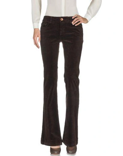 Shop J Brand Casual Pants In Dark Brown