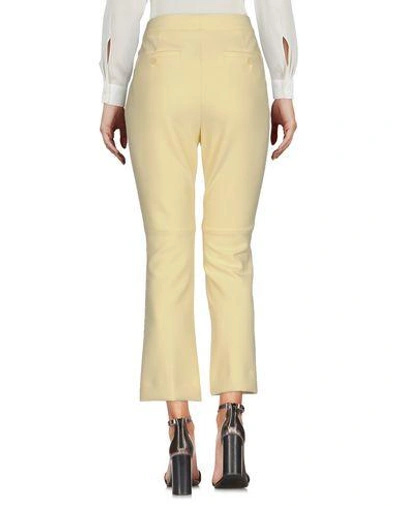 Shop Theory Casual Pants In Yellow