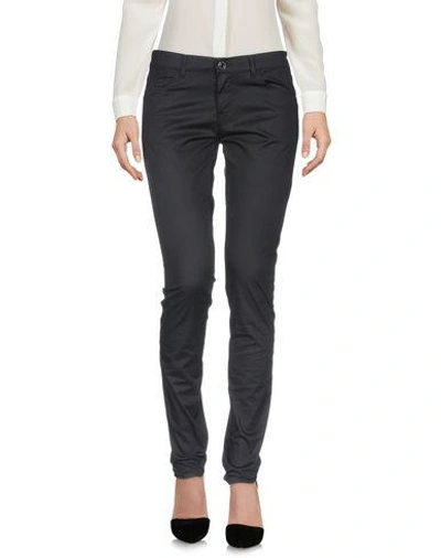 Shop Armani Jeans Woman Pants Midnight Blue Size 27 Cotton, Elastane