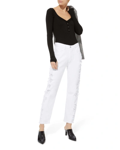 Shop 3x1 W3 Higher Ground  Cropped Jeans