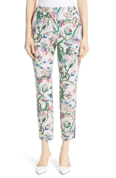 Shop Ted Baker Tachi Jungle Print Trousers In Dusky Pink