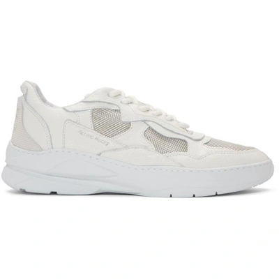 Shop Filling Pieces White Low Fade Cosmo Mix Sneakers
