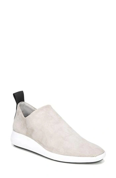 Shop Via Spiga Marlow Slip-on Sneaker In Cement Suede