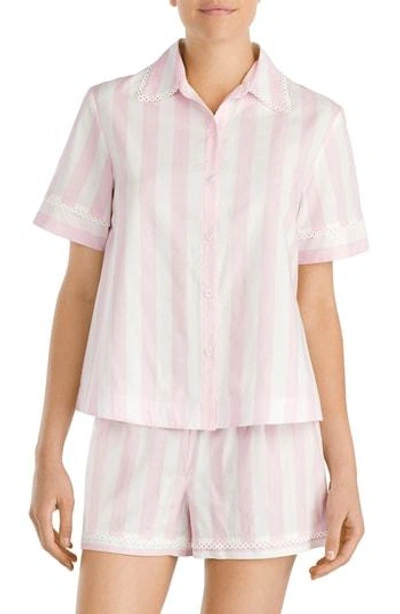Shop Kate Spade Short Pajamas In Bay Stripe