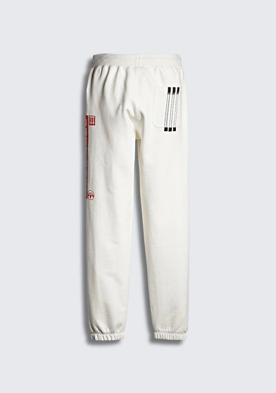 Shop Alexander Wang Adidas Originals By Aw Graphic Joggers In White