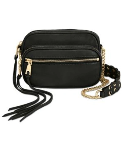 Shop Dkny Shanna Camera Bag, Created For Macy's In Black/gold