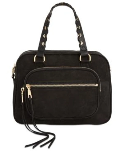 Shop Dkny Shanna Satchel, Created For Macy's In Black/gold