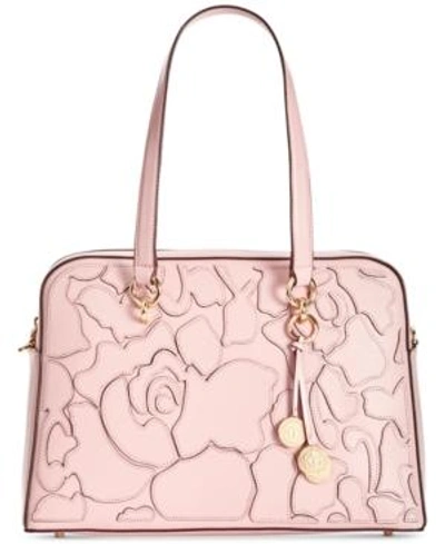 Shop Dkny Sara Satchel, Created For Macy's In Blush/gold