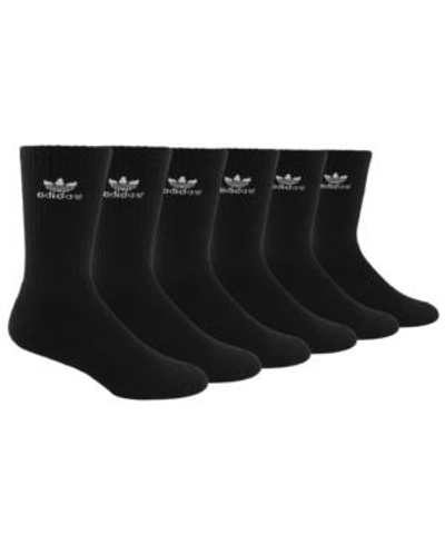 Shop Adidas Originals Adidas Men's Originals 6-pk. Crew Socks In Black
