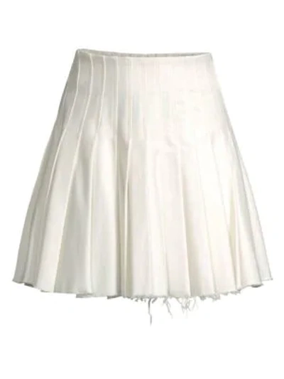 Perfect Day Mini Skirt In White