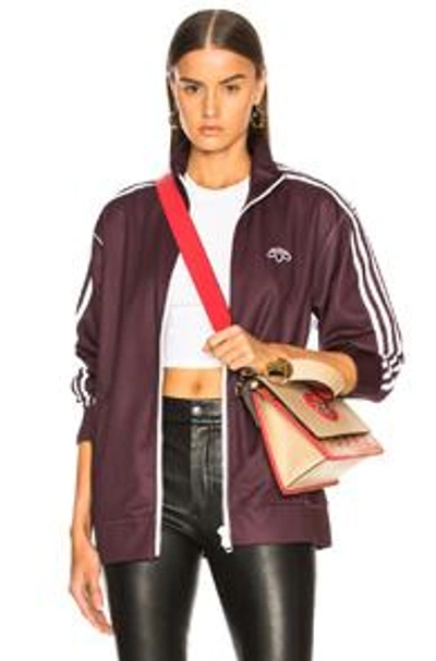 Shop Adidas Originals By Alexander Wang Adidas By Alexander Wang Track Jacket In Purple