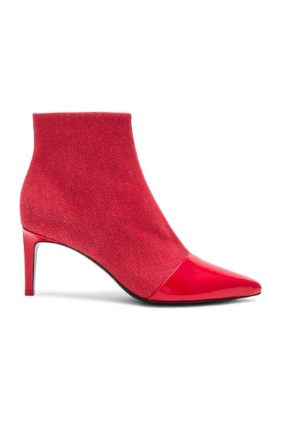 Rag & Bone Beha Pointy Toe Bootie In Red