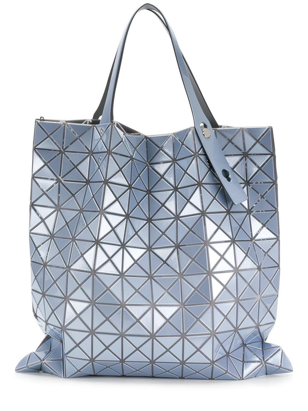 Bao Bao Issey Miyake Geometric Tote Bag - Blue | ModeSens