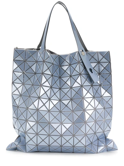 Shop Bao Bao Issey Miyake Geometric Tote Bag - Blue