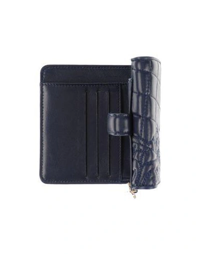 Shop Versace Wallet In Dark Blue