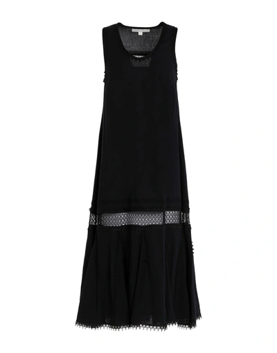 Shop Jonathan Simkhai 3/4 Length Dress In Black