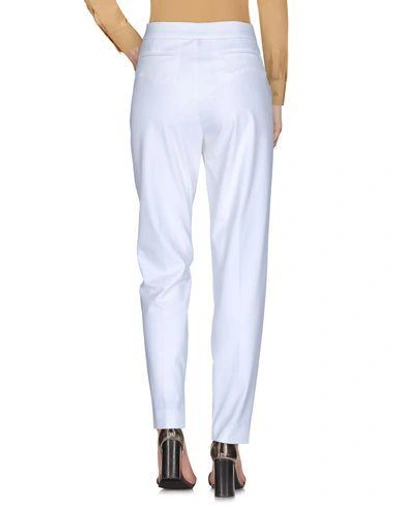 Shop Armani Jeans Pants In White