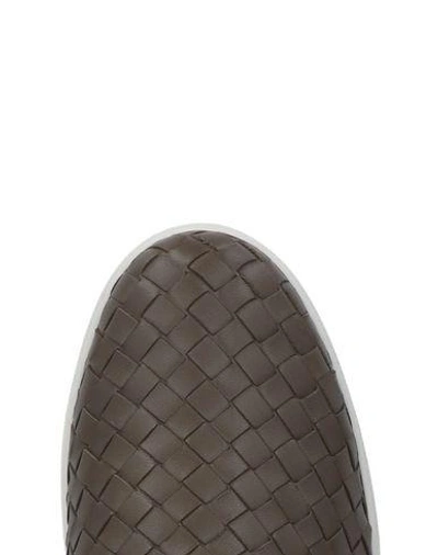 Shop Bottega Veneta Sneakers In Grey