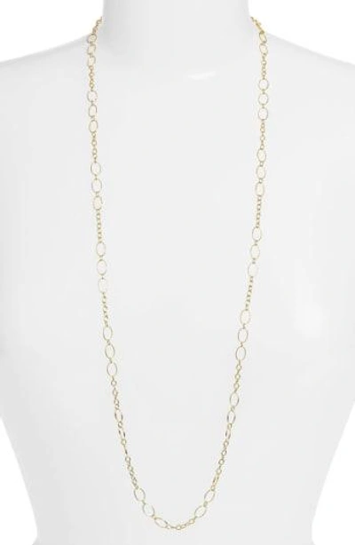 Shop Argento Vivo 36-inch Layering Chain In Gold