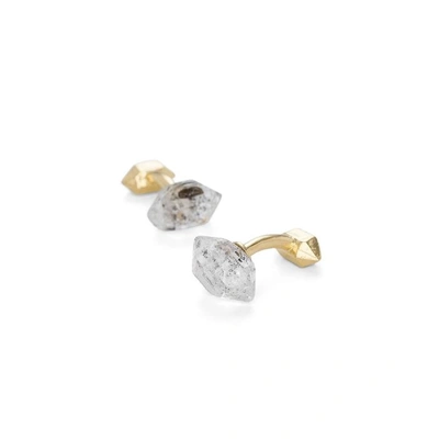 Shop Bj0rg Jewellery Herkimer Cufflinks