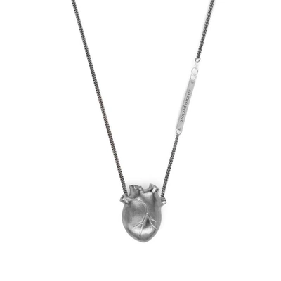 Shop Bj0rg Jewellery Large Anatomic Heart Necklace