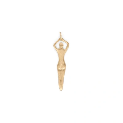 Shop Bj0rg Jewellery Nude Alphabet Small I