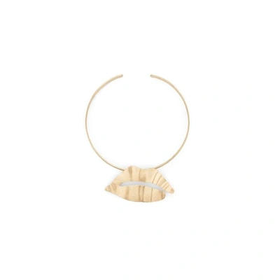 Shop Bj0rg Jewellery Promise Of Hapiness Gold Choker