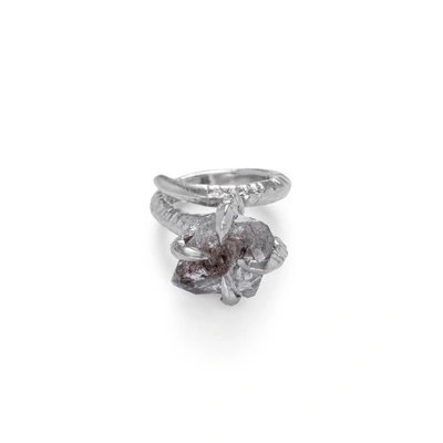 Shop Bj0rg Jewellery Herkimer Claw Ring L