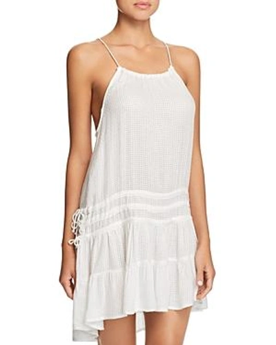 Shop Red Carter Amazon Jungle Drawstring Dress Swim Cover Up In White