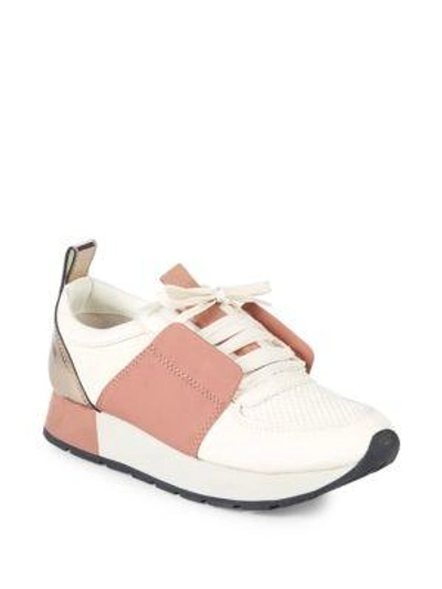 Shop Dolce Vita Yancy Sneakers In White Nude