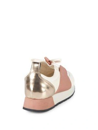 Shop Dolce Vita Yancy Sneakers In White Nude