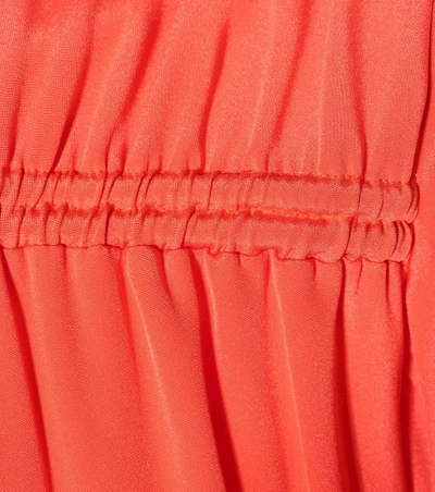 Shop Roksanda Houma Silk Dress In Red