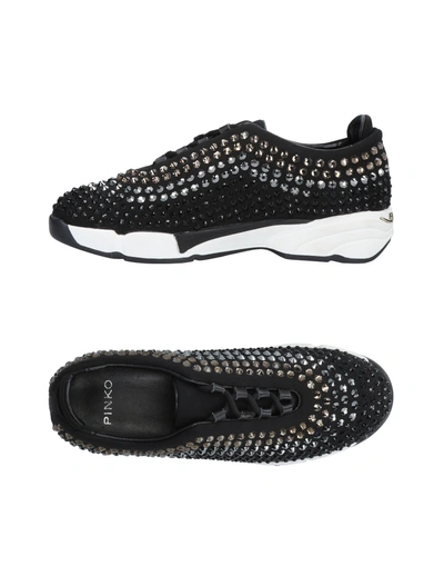 Shop Pinko Sneakers In Black