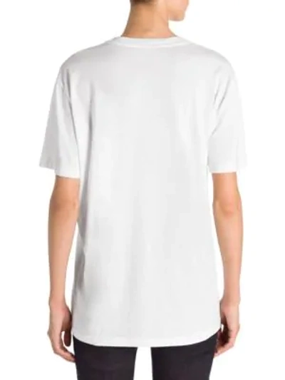 Shop Stella Mccartney Bad Toys Oversized T-shirt In Pure White