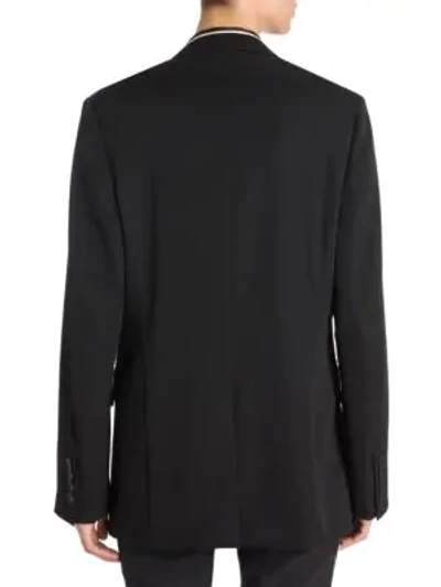 Shop Stella Mccartney Oversize Japanese-tailored Blazer In Black