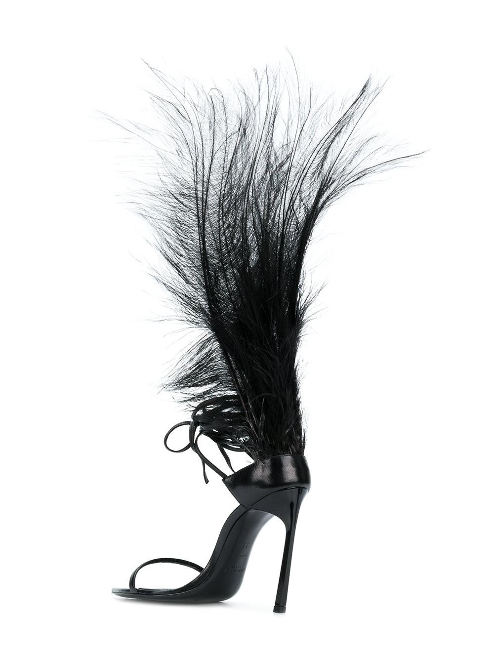 feather heels ysl