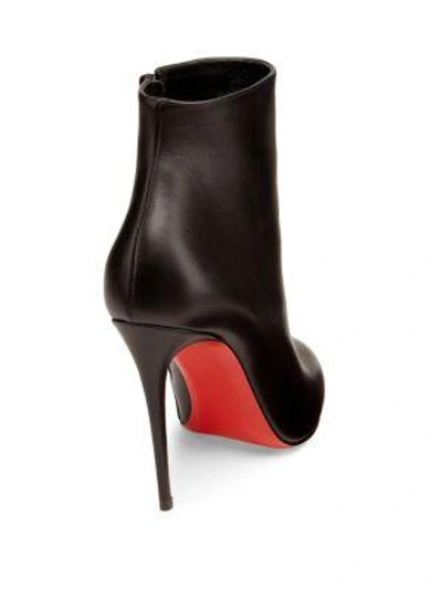 Shop Christian Louboutin Eloise Leather Booties In Black