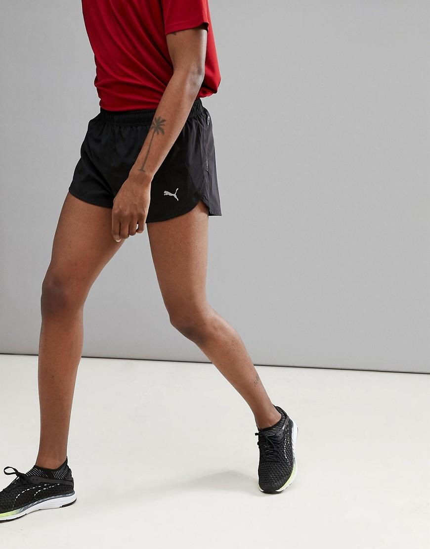 puma split shorts