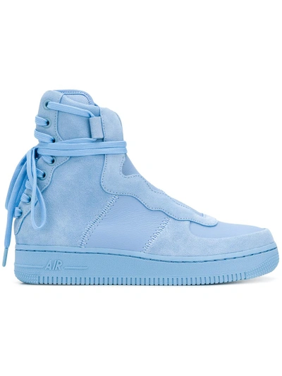 Shop Nike Air Force 1 Rebel Sneakers - Blue