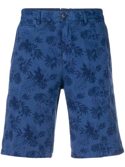 Shop Altea Floral Print Bermuda Shorts