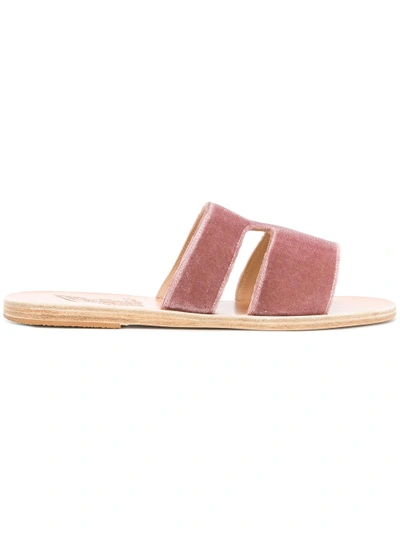 Shop Ancient Greek Sandals Slide Sandals - Pink