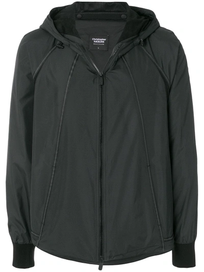 Shop Christopher Raeburn Recycled Lightweight Hooded Jacket - Black