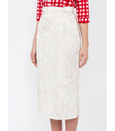 Shop Chufy Nibushiki Skirt In White