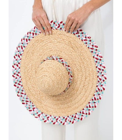 Shop Gigi Burris Millinery Multicolor Honeymoon Hat