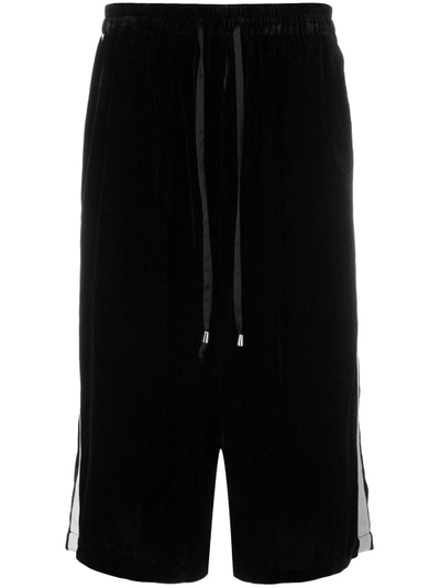 Shop Unconditional Side Stripe Velvet Shorts