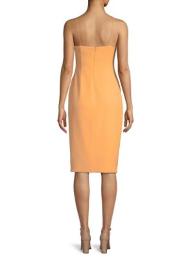 Shop Black Halo Bowery Sheath Dress In Sorbet