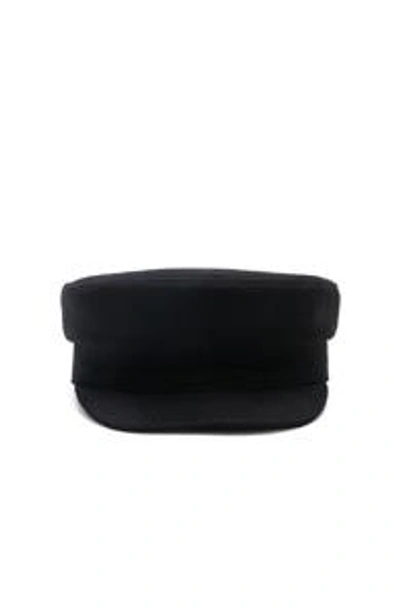 Shop Janessa Leone Mattie Hat In Black