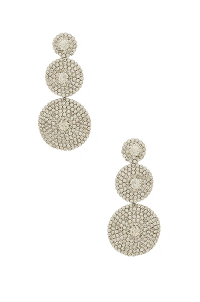 Shop 8 Other Reasons Shine On Earrings In Metallic Silver. In Rhodium