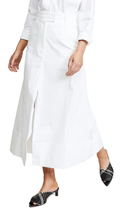 Shop A.w.a.k.e. Pants Skirt In White